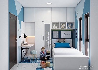 3D Models   -  BEDROOM - Boy's BEDROOM