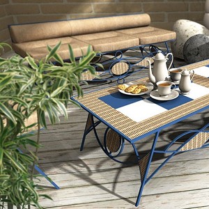 3D Models  - OUTDOOR FURNITURE