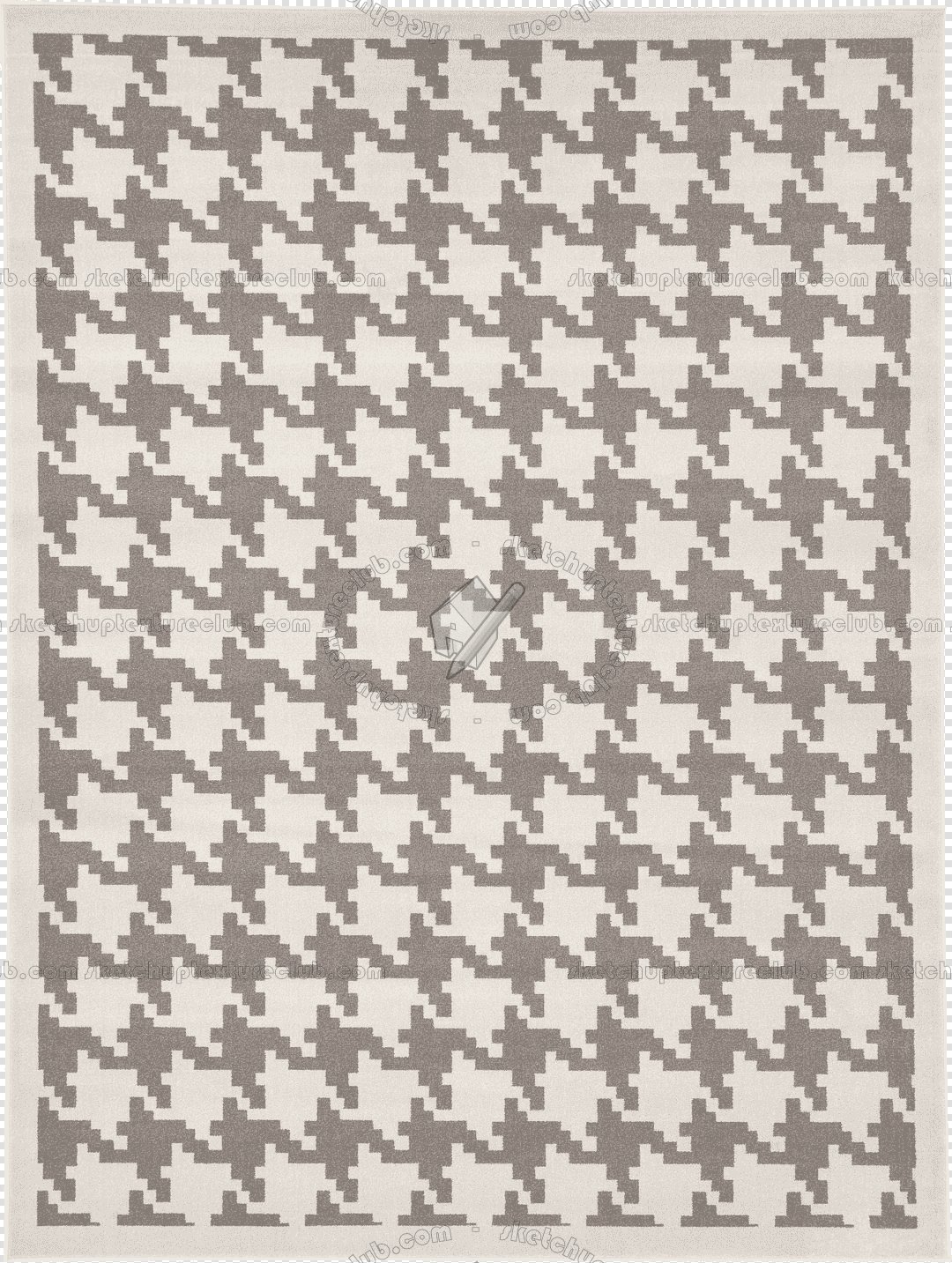 Cut out Houndstooth rugs pack textures 00031 - 10 - houndstooth-cut-out-rug-texture px 1080x1433
