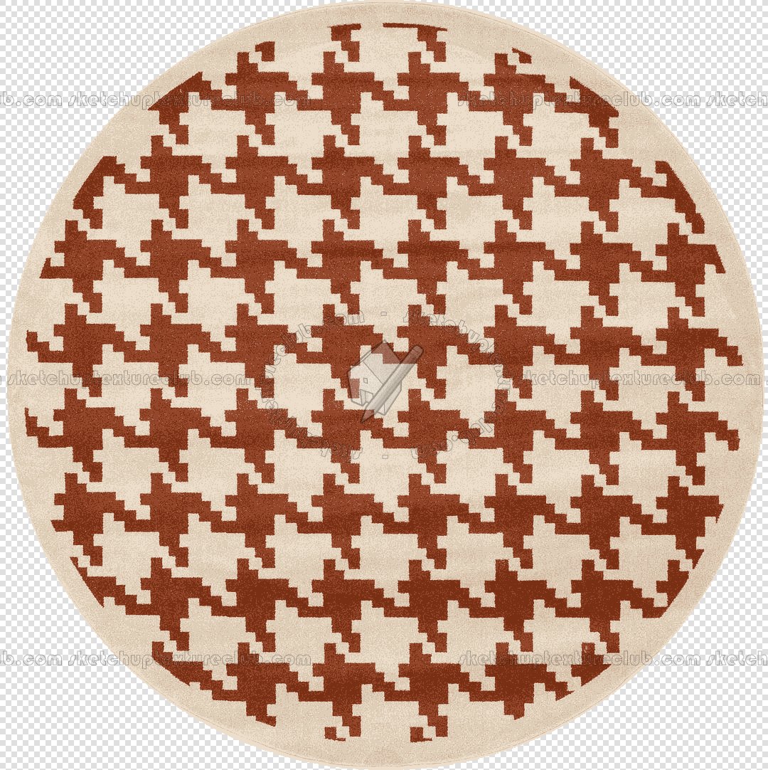 Cut out Houndstooth rugs pack textures 00031 - 18 - houndstooth-cut-out-rug-texture px 1080x1082