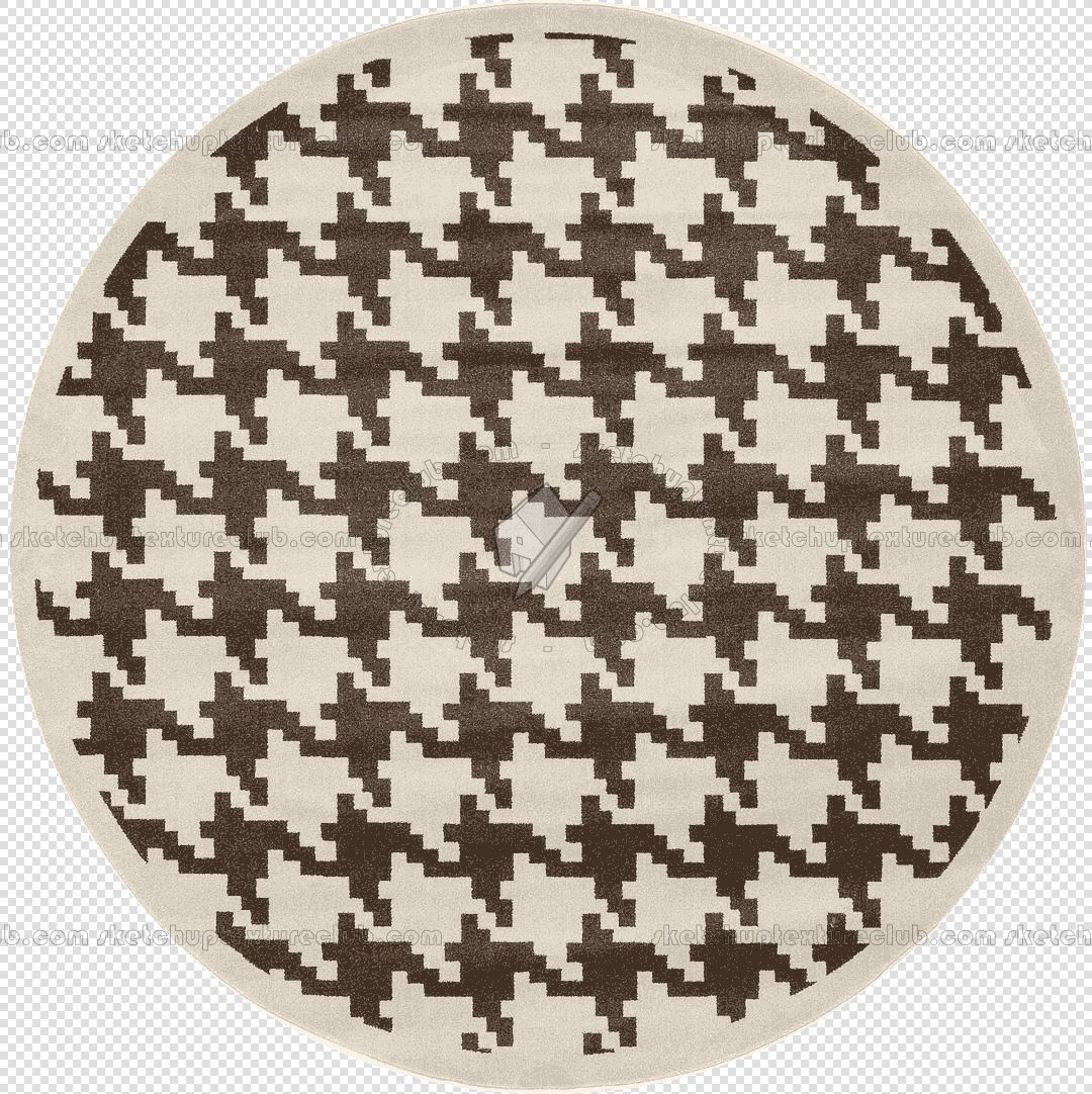Cut out Houndstooth rugs pack textures 00031 - 19 - houndstooth-cut-out-rug-texture px 1080x1082