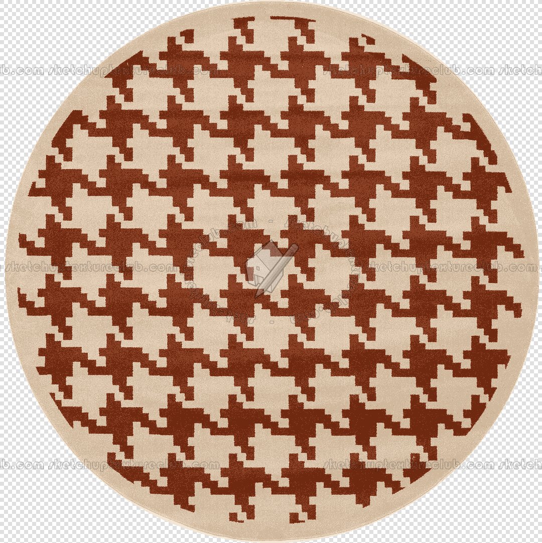 Cut out Houndstooth rugs pack textures 00031 - 20 - houndstooth-cut-out-rug-texture px 1080x1082