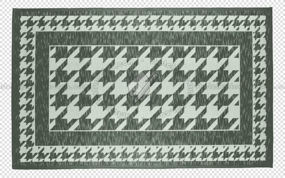 Cut out Houndstooth rugs pack textures 00031 - 22 - houndstooth-cut-out-rug-texture px 1000x625