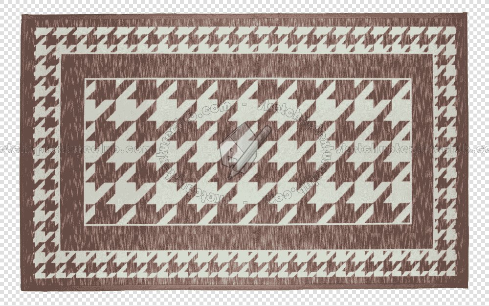 Cut out Houndstooth rugs pack textures 00031 - 23 -houndstooth-cut-out-rug-texture px 1000x625