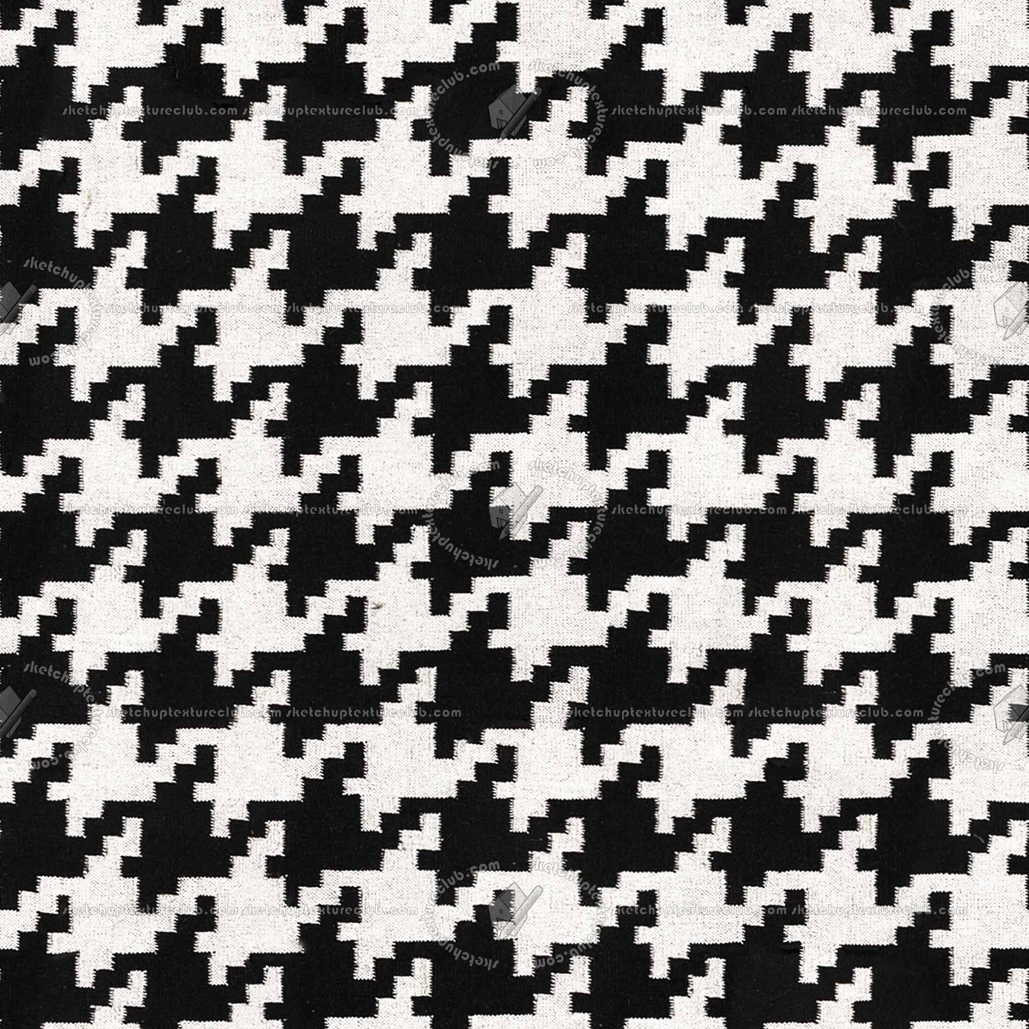 houndstooth carpeting seamless textures pack 00030 - 3 - Houndstooth carpeting seamless textures px 2000x2000