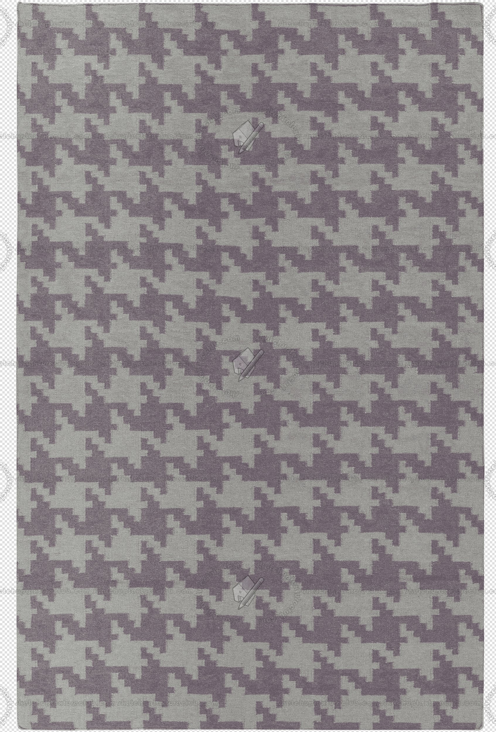 Cut out Houndstooth rugs pack textures 00031 - 3 - houndstooth-cut-out-rug-texture px 1693x2500