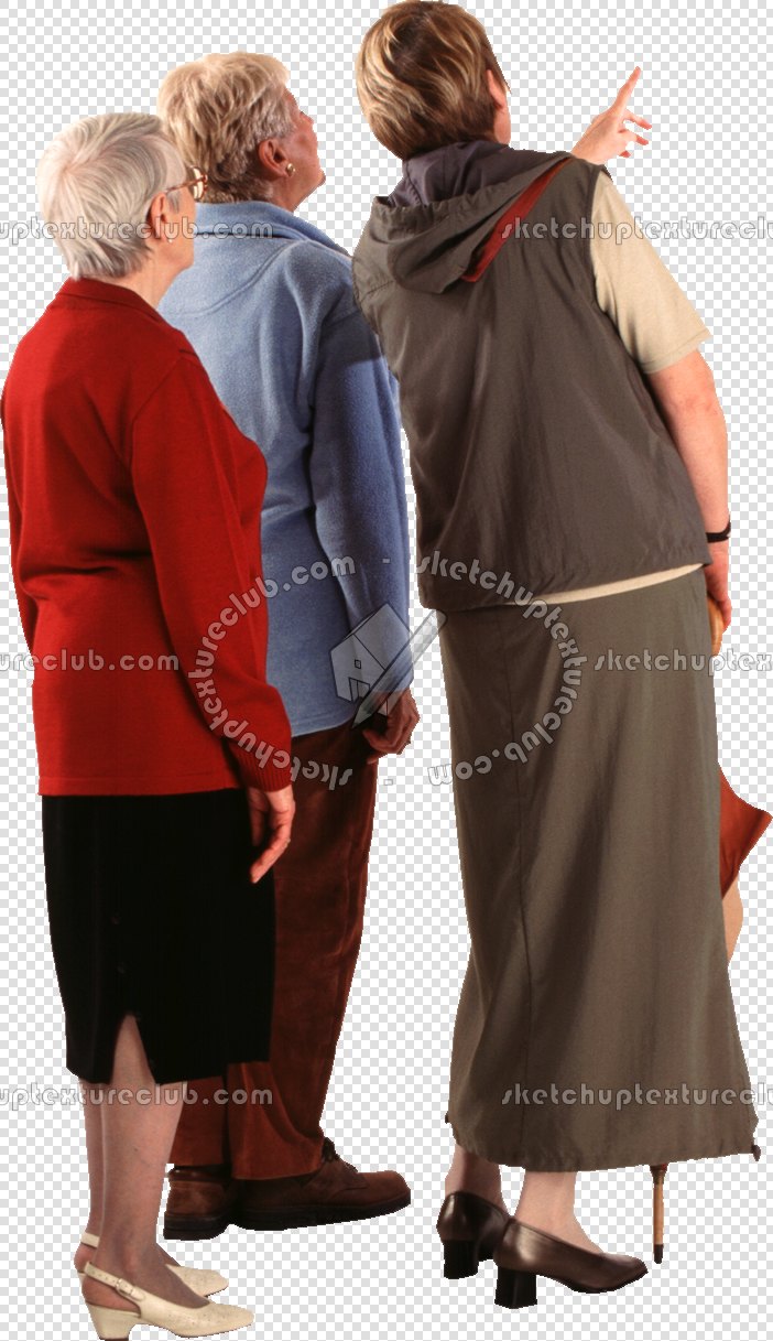 2D CUT OUT OLDER PEOPLE PACK 2 00025 - 2d cut out older people - pixel 702 x 1217