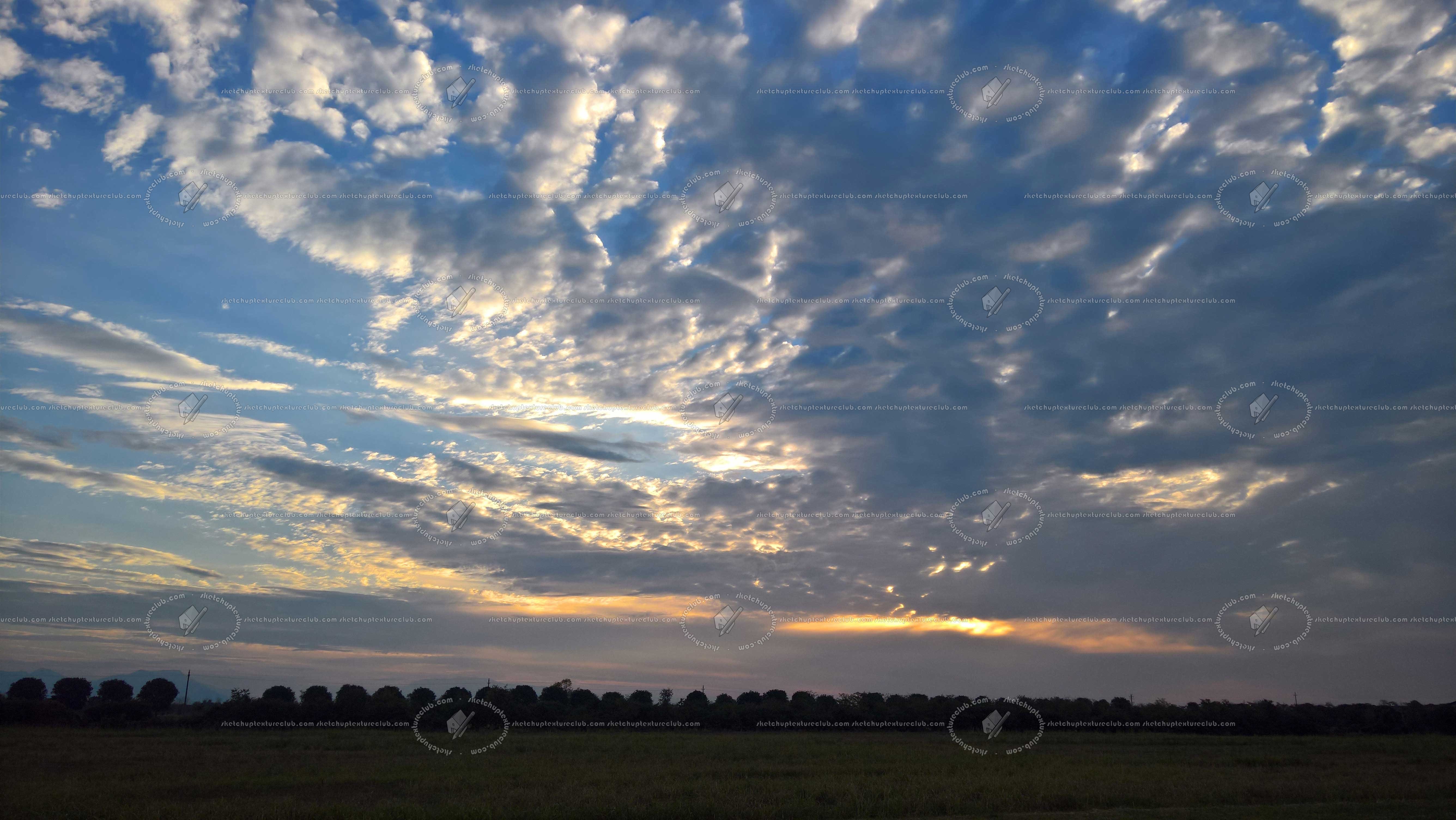 Sunrise summer skies Pack 2 00051 - 1 sunrise summer skies - pixel 5344 x 3008