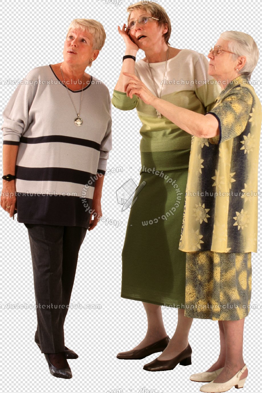2D CUT OUT OLDER PEOPLE PACK 2 00025 - 2d cut out older people - pixel 919 x 1378