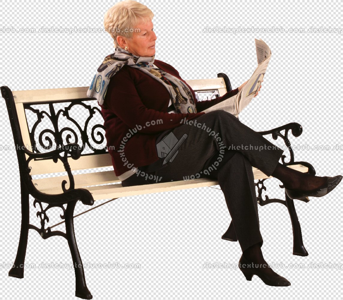 2D CUT OUT OLDER PEOPLE PACK 2 00025 - 2d cut out older people - pixel 1144 x 1001