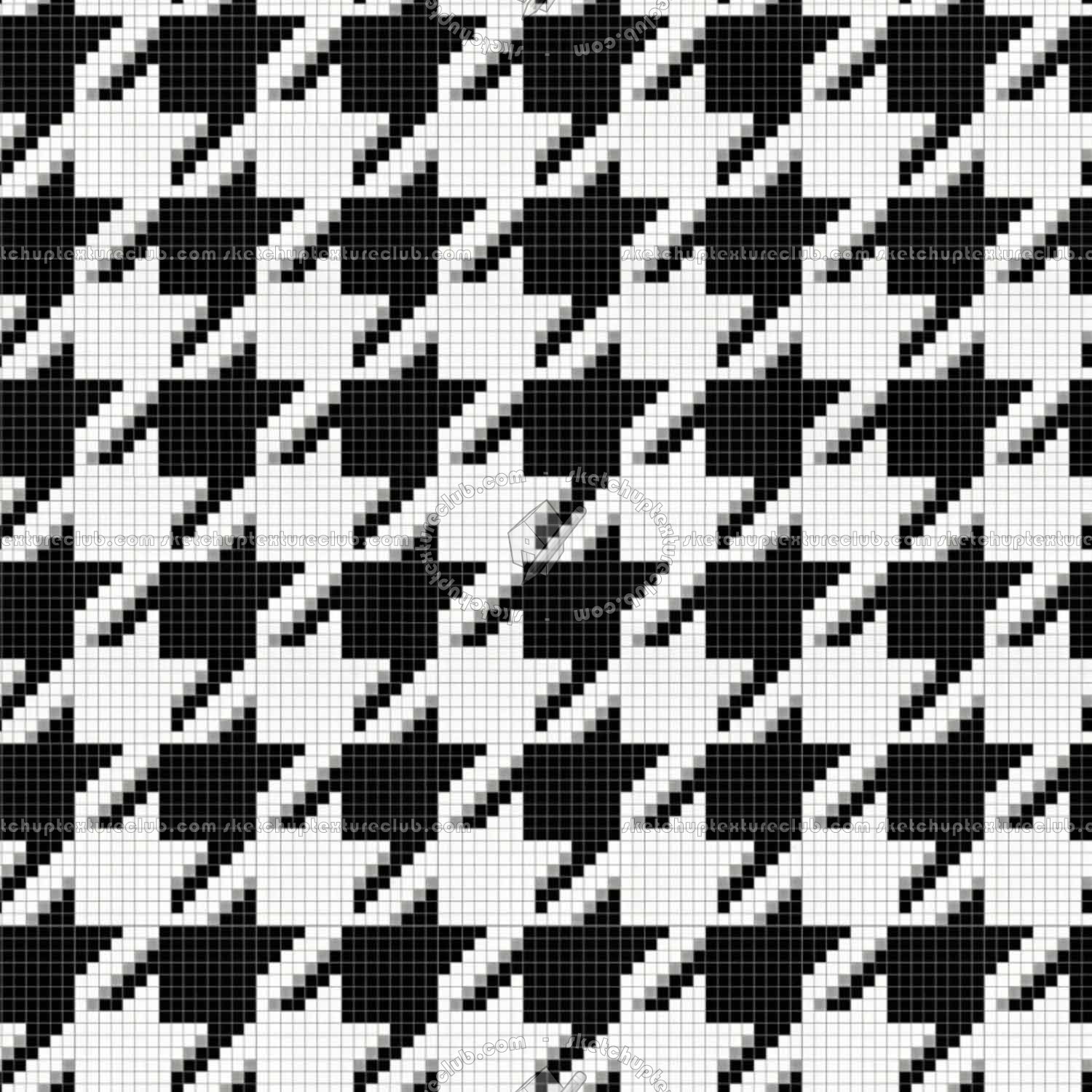 houndstooth pack tiles seamless texture 00033 - 5 - ceramic mosaic tiles seamless px 1500x1500