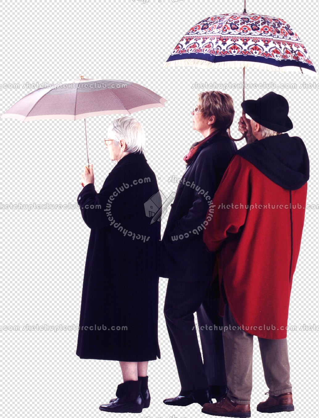 2D CUT OUT OLDER PEOPLE PACK 2 00025 - 2d cut out older people - pixel 1034 x 1357