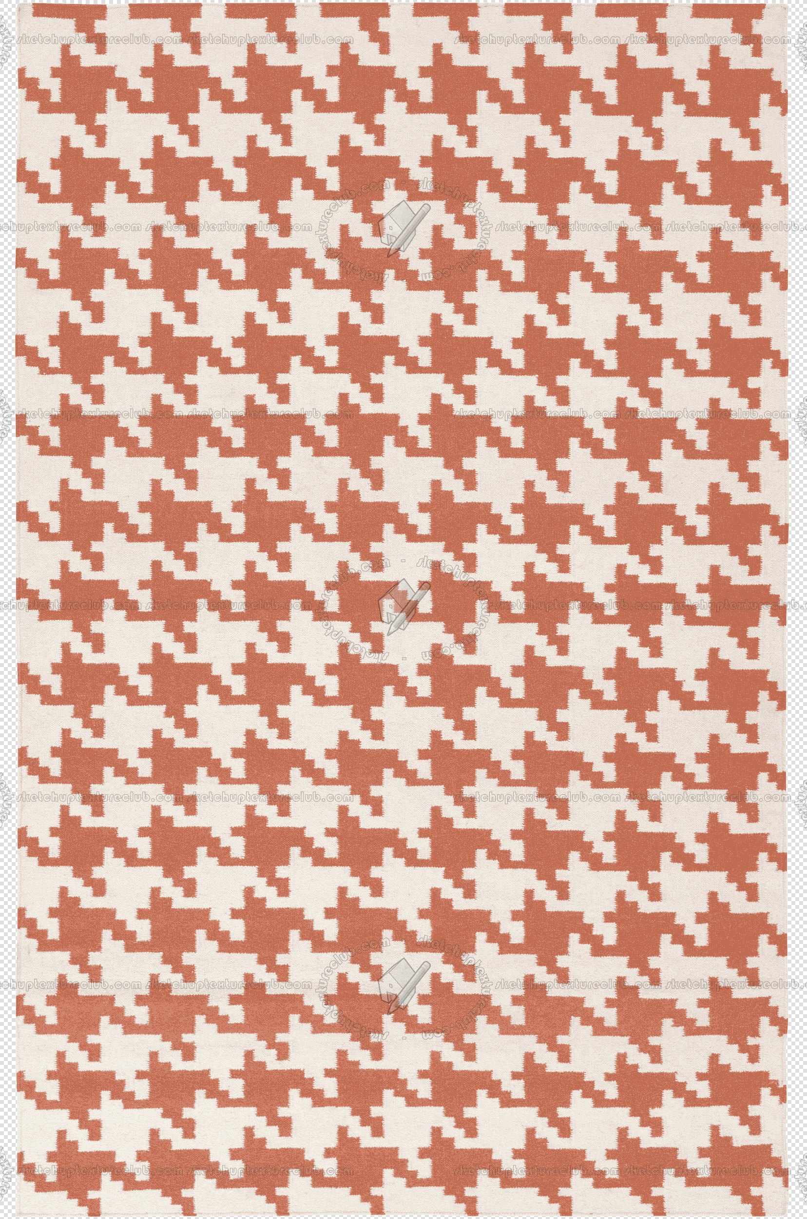 Cut out Houndstooth rugs pack textures 00031 - 6 - houndstooth-cut-out-rug-texture px 1656x2500