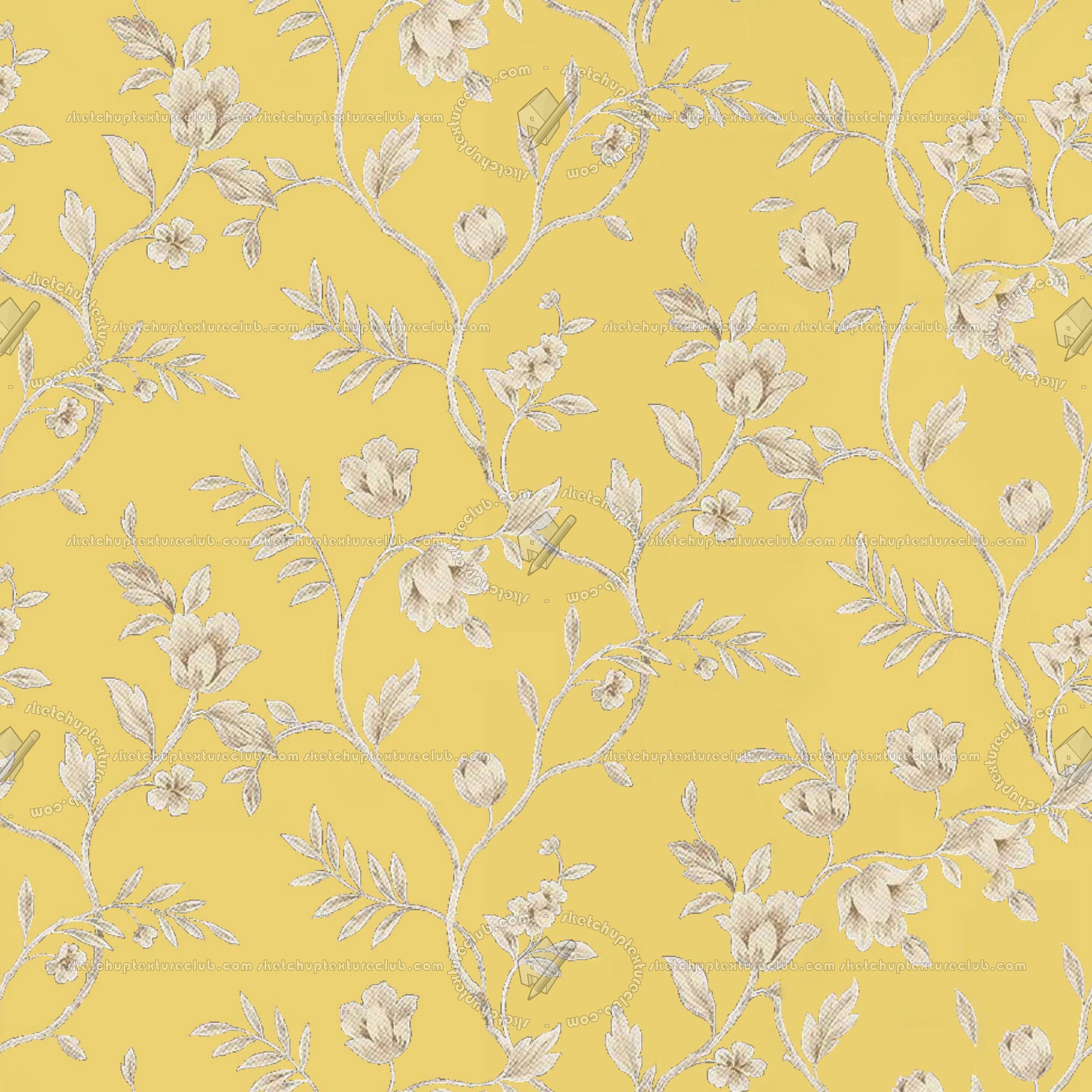 Wallpapers-fabrics seamless textures pack collection 00004 - floreal wallpaper/fabric texture seamless px 2000x2000