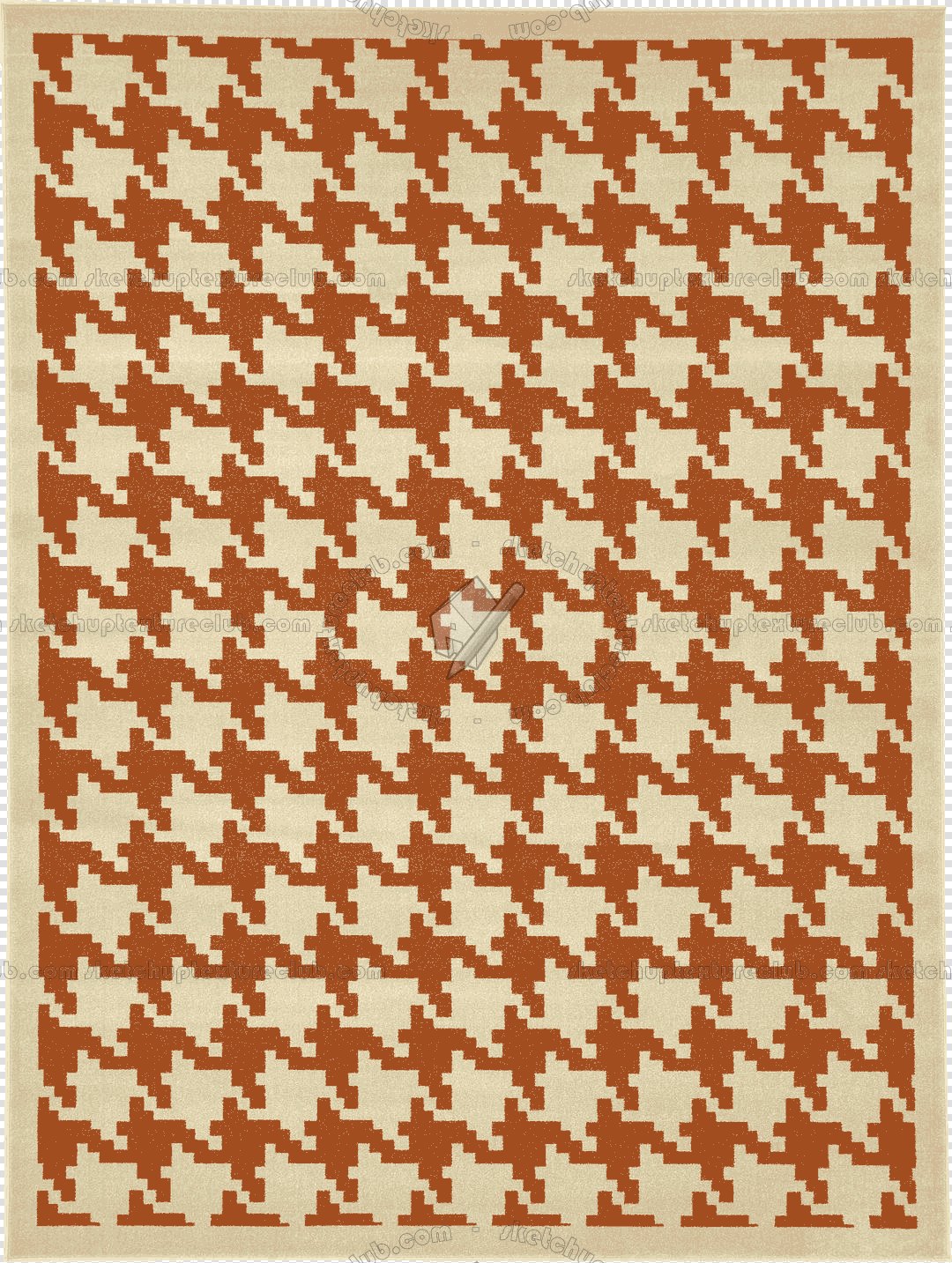 Cut out Houndstooth rugs pack textures 00031 - 8 - houndstooth-cut-out-rug-texture px 1080x1433