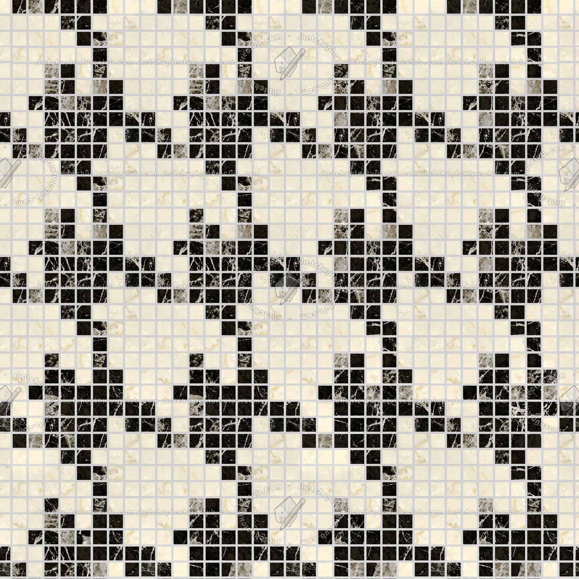 houndstooth pack tiles seamless texture 00033 - 8 - marble mosaic tiles seamless px 2000x2000