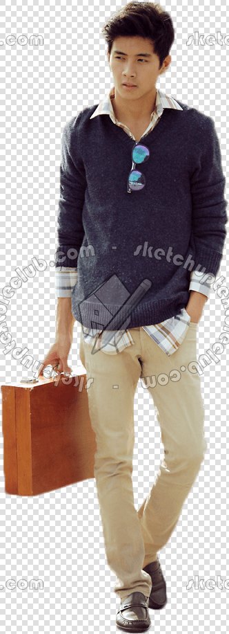 CUT OUT ASIAN PEOPLE PACK 2 00035 - 6 cut out asian people px 332x916