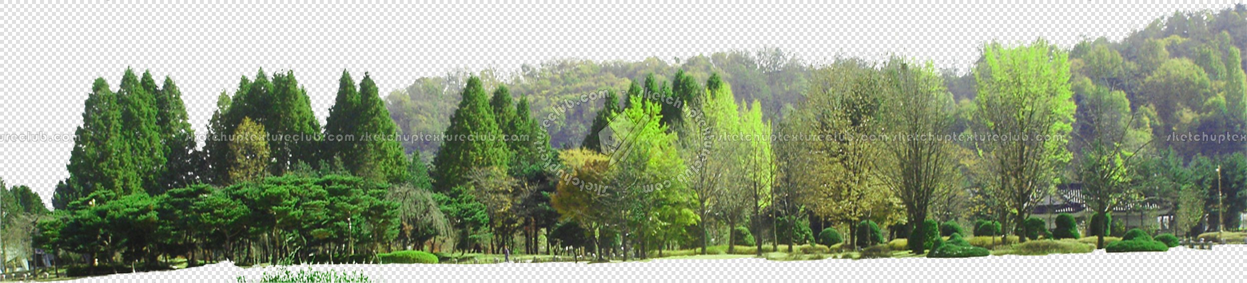 CUT OUT TREES PACKAGE 1 00011 - px 2496x568