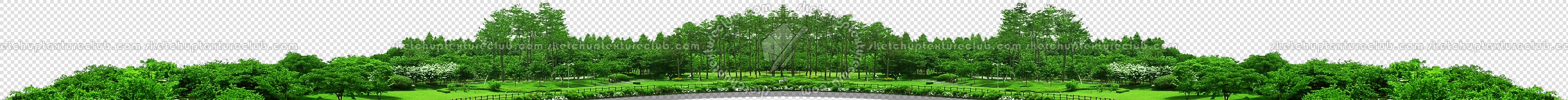 CUT OUT TREES PACKAGE 1 00011 - px 4091x988