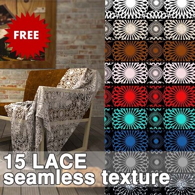 Packs  - LACE textures collection 00003