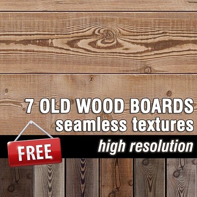 Packs   -  TEXTURES - Free old wood boards seamless textures collection 00006