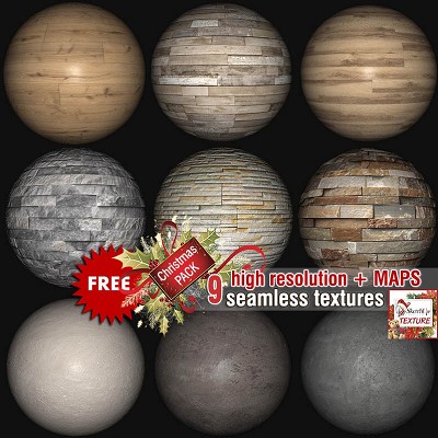 Packs   -  MIXED TEXTURES PACKAGES - Free textures package Christmas 2018 00052