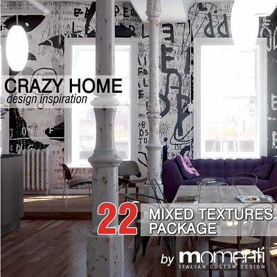 Packs   -  MIXED TEXTURES PACKAGES - CRAZY HOUSE by MOMENTI 00040