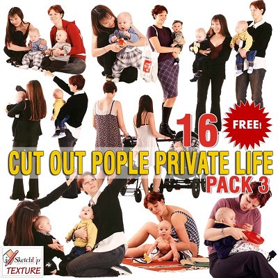 Packs   -   CUT OUT   -  People - CUT OUT PEOPLE PACK 3 00048