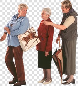 2D CUT OUT OLDER PEOPLE PACK 2 00025 - 2d cut out older people - pixel 960 x 1052