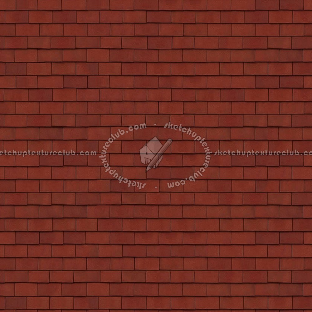 Textures   -   ARCHITECTURE   -   ROOFINGS   -   Flat roofs  - Bavent flat clay roof tiles texture seamless 03519 (seamless)