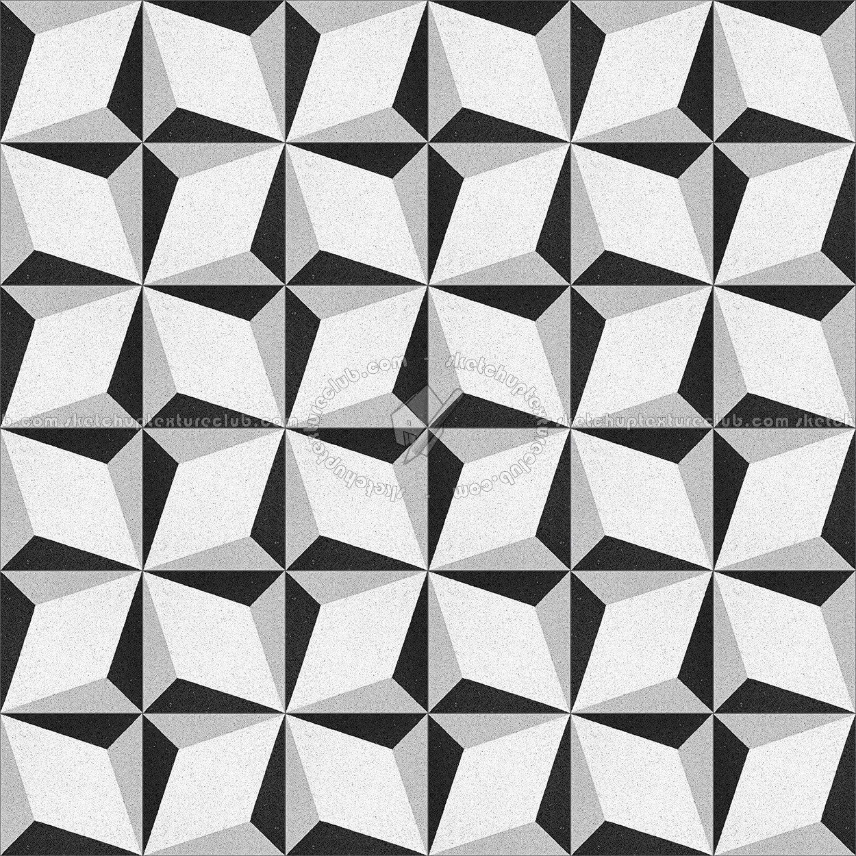 Textures   -   ARCHITECTURE   -   TILES INTERIOR   -   Cement - Encaustic   -   Cement  - Cement concrete tile texture seamless 13316 (seamless)