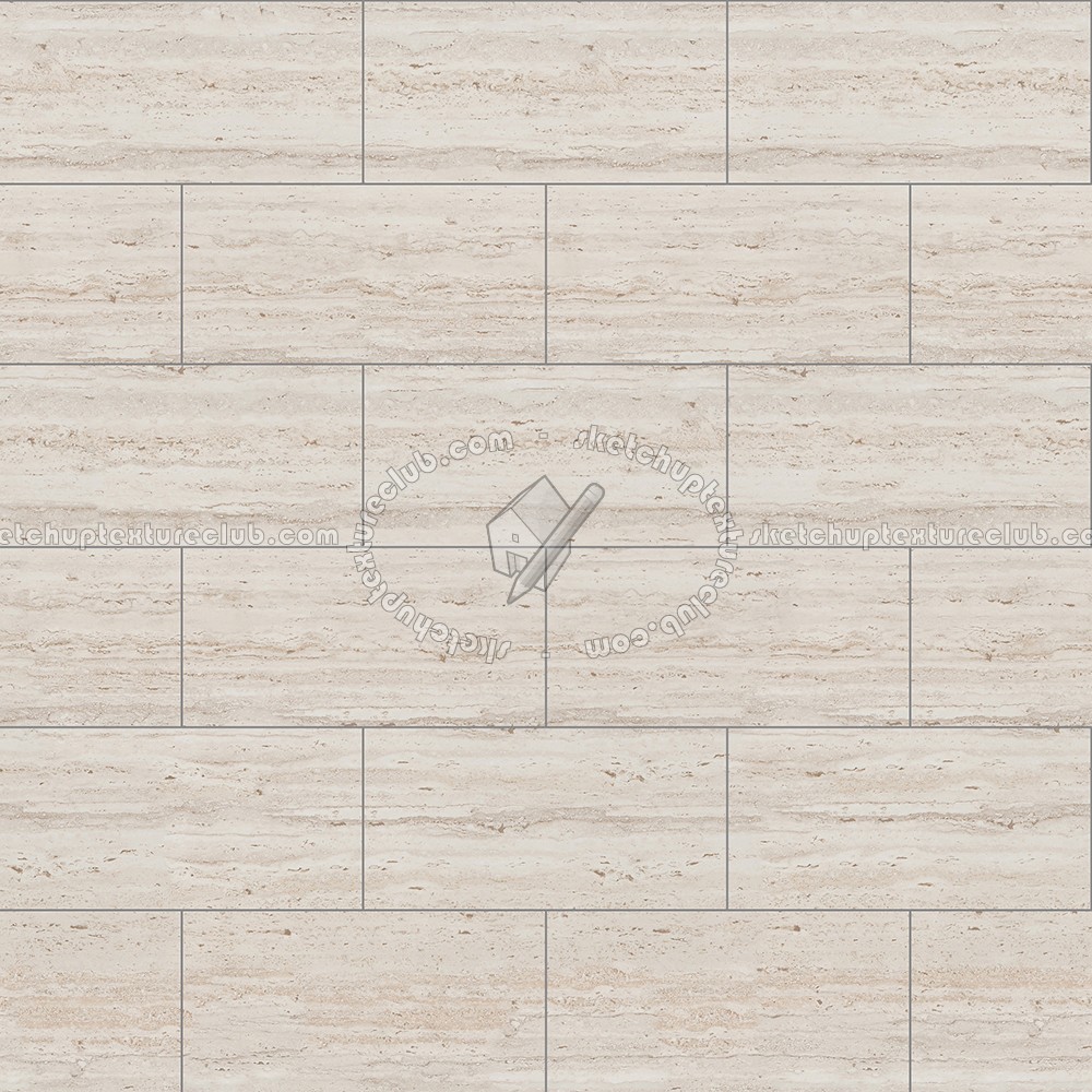 Textures   -   ARCHITECTURE   -   TILES INTERIOR   -   Marble tiles   -   Travertine  - Classic travertine floor tile texture seamless 14660 (seamless)