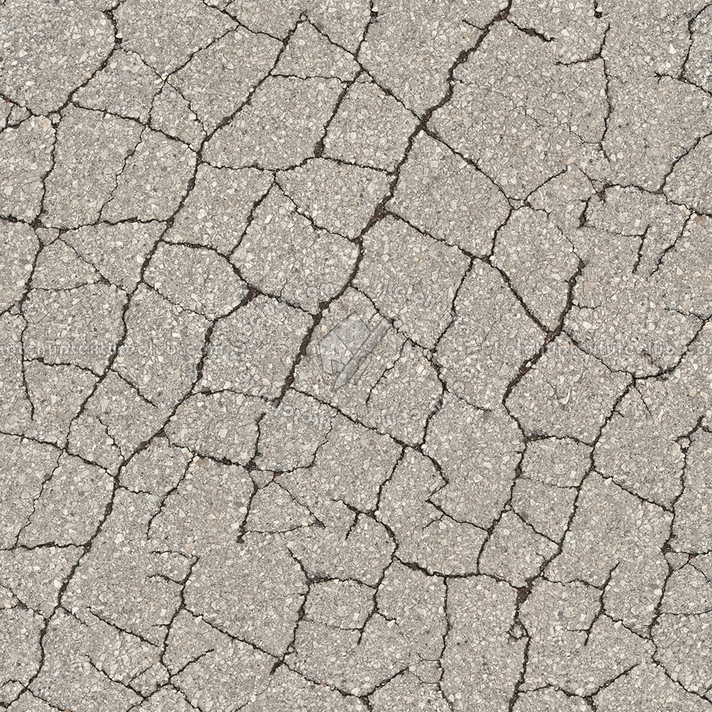 Textures   -   ARCHITECTURE   -   ROADS   -   Asphalt damaged  - Damaged asphalt texture seamless 07309 (seamless)