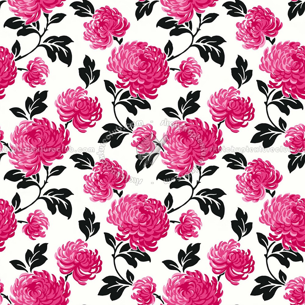 Textures   -   MATERIALS   -   WALLPAPER   -   Floral  - Floral wallpaper texture seamless 10983 (seamless)