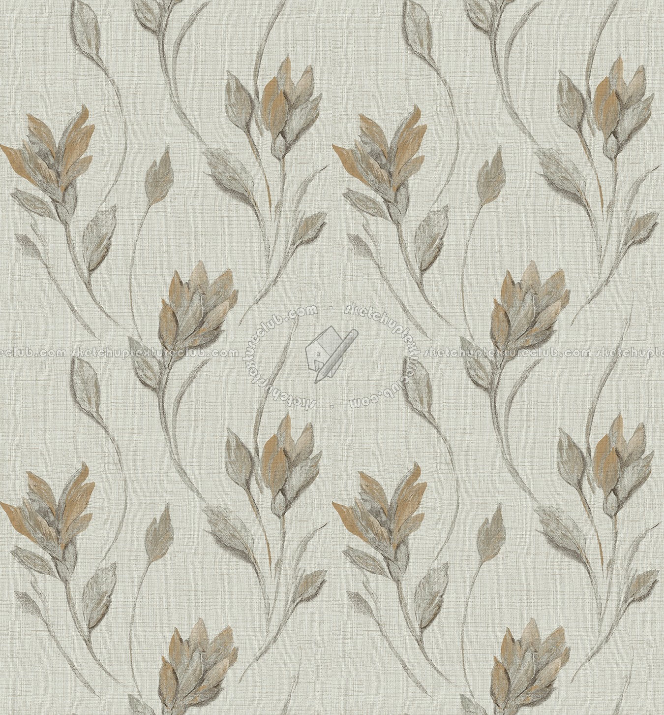 Textures - MATERIALS - WALLPAPER - Parato Italy - Immagina - Flower wallpaper immagina by parato texture seamless 11372 (seamless)