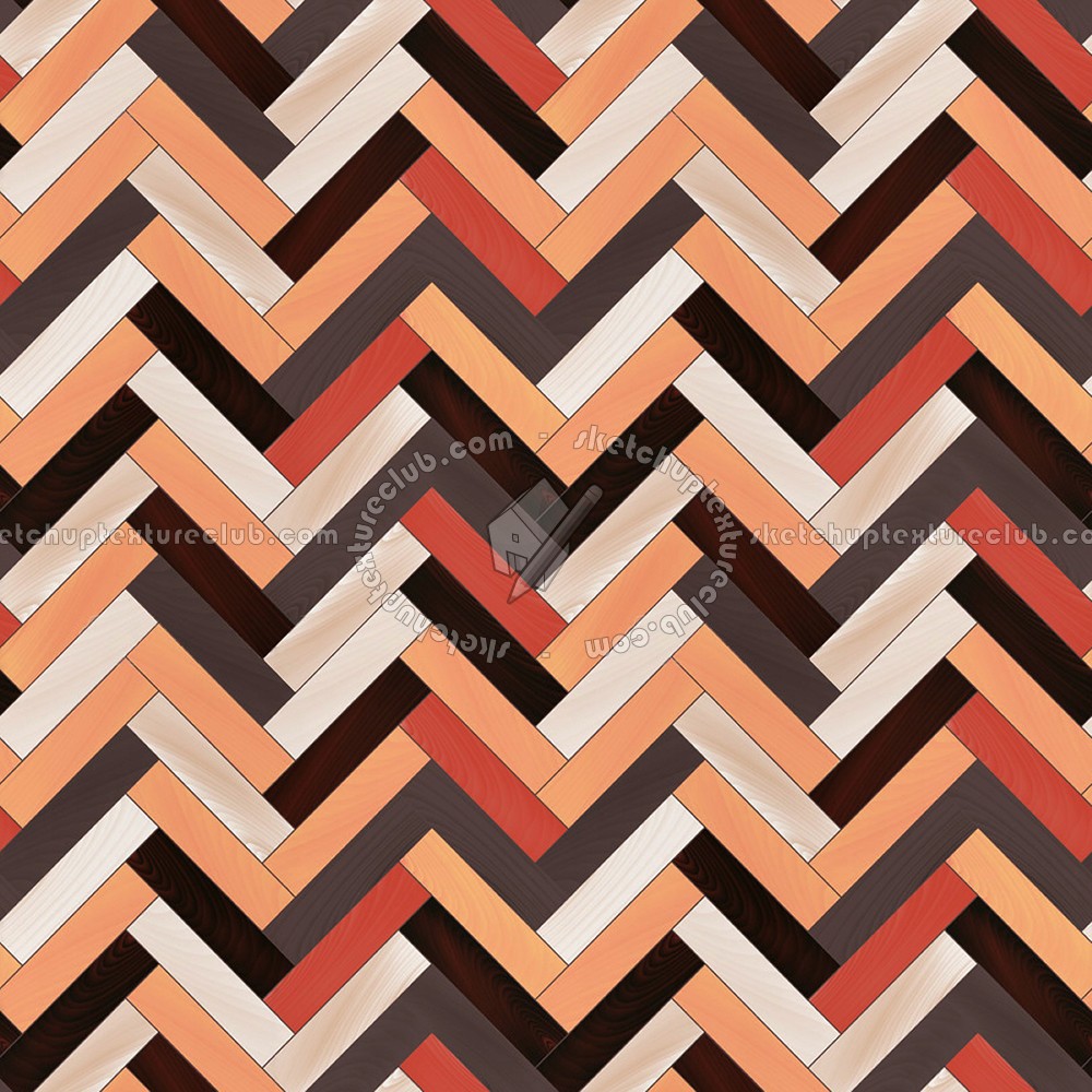 Textures   -   ARCHITECTURE   -   WOOD FLOORS   -   Herringbone  - Herringbone colored parquet texture seamless 04887 (seamless)