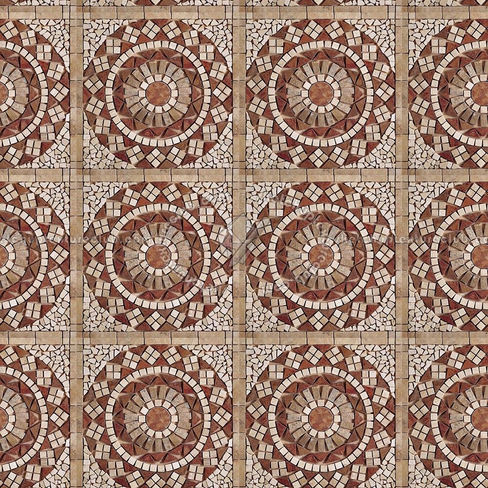 Textures   -   ARCHITECTURE   -   PAVING OUTDOOR   -   Mosaico  - Mosaic paving outdoor texture seamless 06041 (seamless)