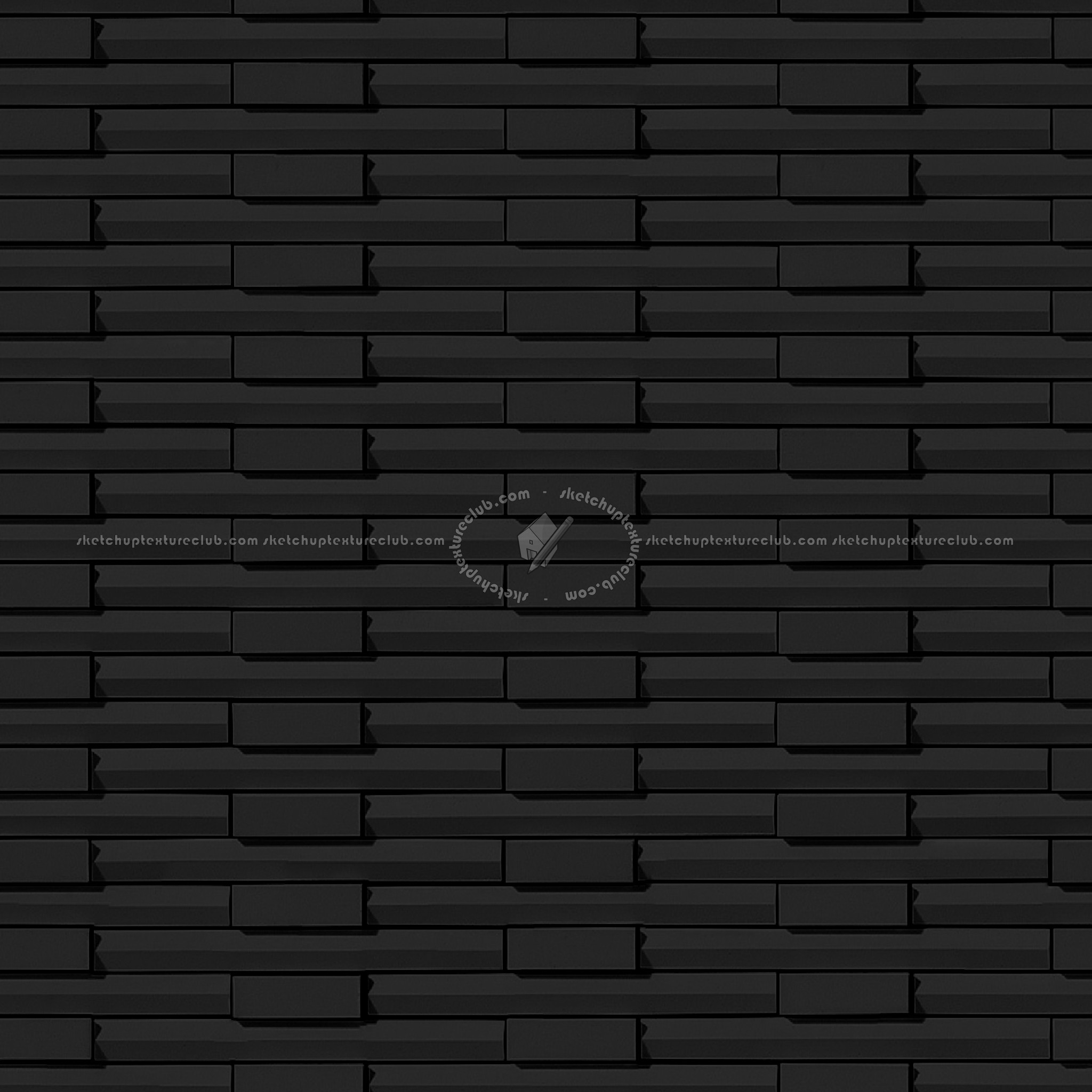 Textures   -   ARCHITECTURE   -   WALLS TILE OUTSIDE  - Outside ceramics wall cladding texture seamless 21286 - Specular