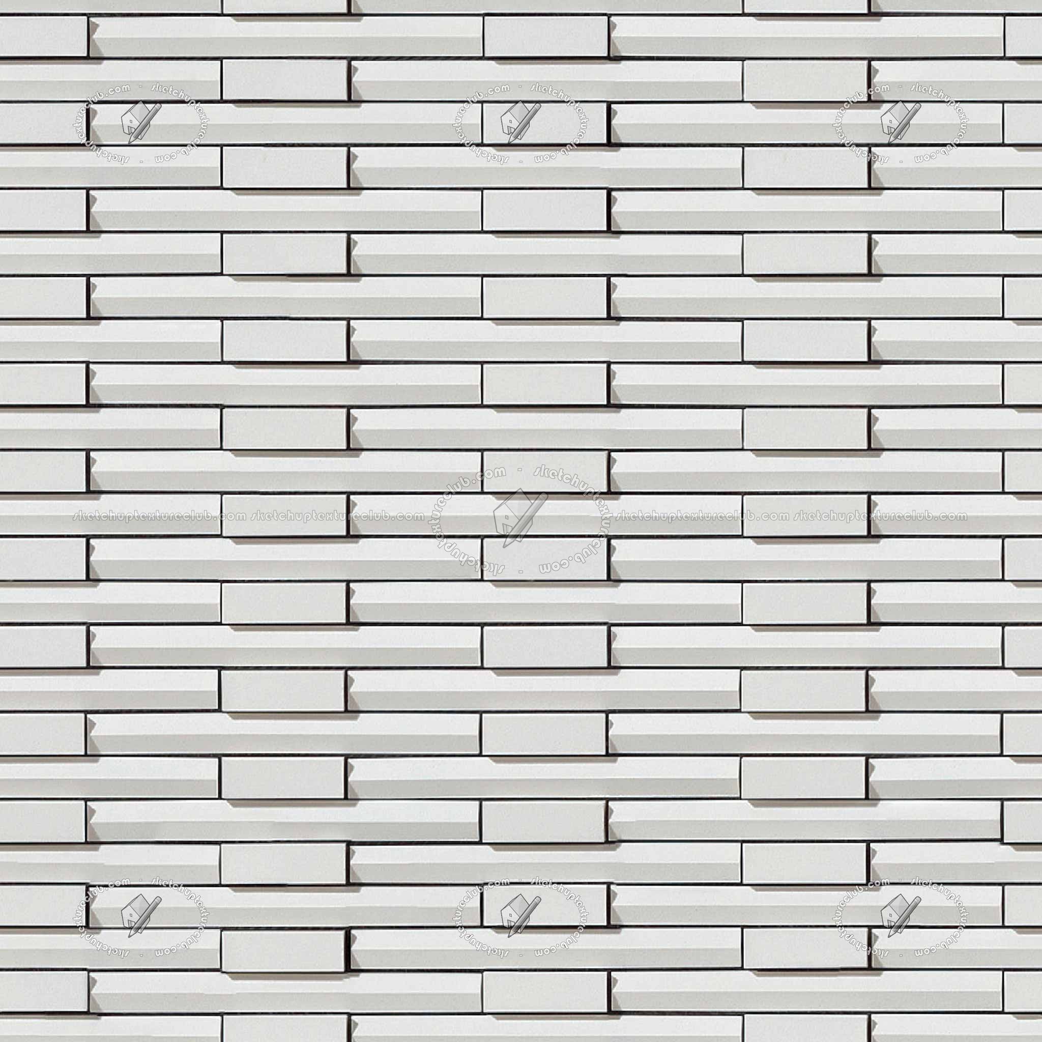 Textures   -   ARCHITECTURE   -   WALLS TILE OUTSIDE  - Outside ceramics wall cladding texture seamless 21286 (seamless)