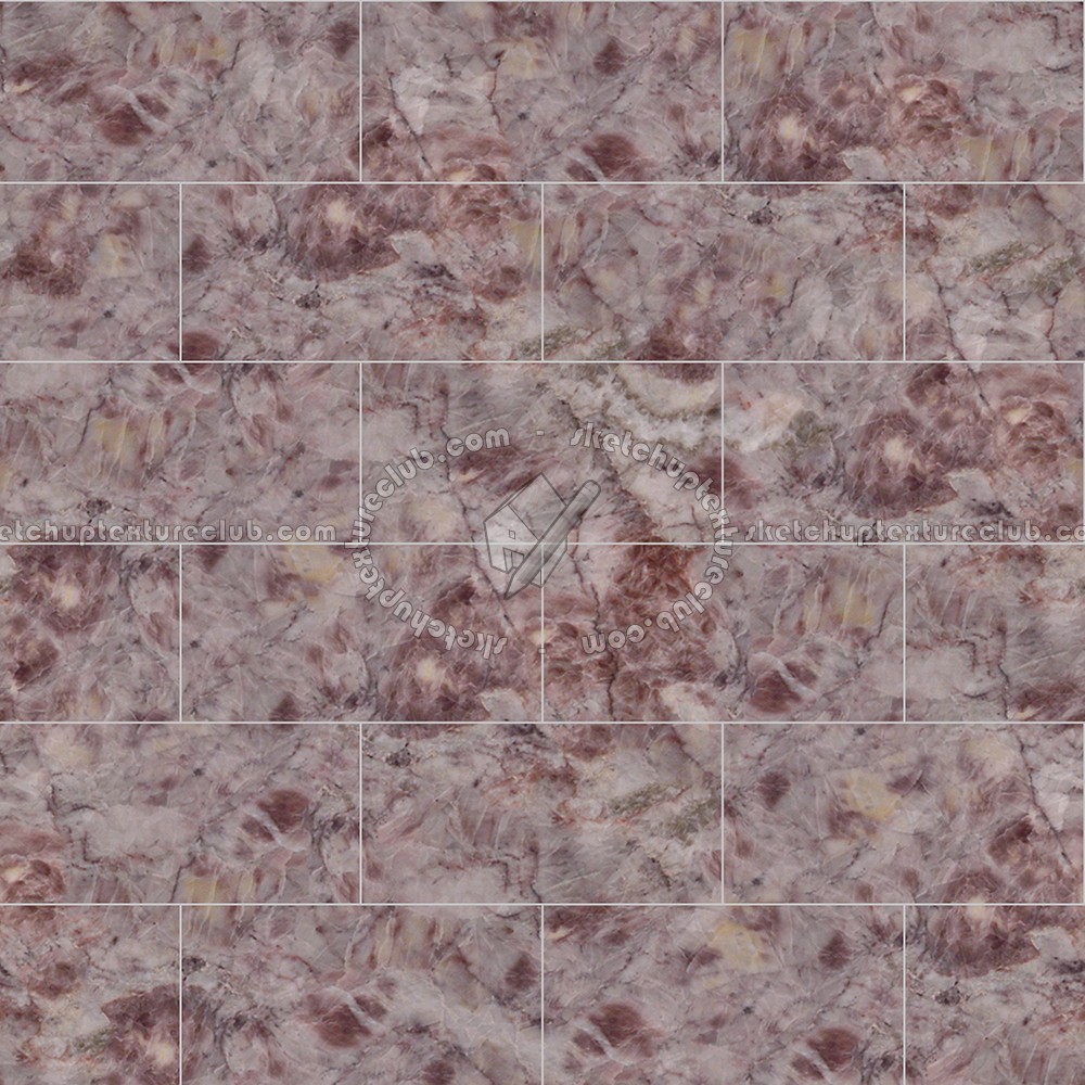 Textures   -   ARCHITECTURE   -   TILES INTERIOR   -   Marble tiles   -   Pink  - Pink carnico floor marble tile texture seamless 14504 (seamless)