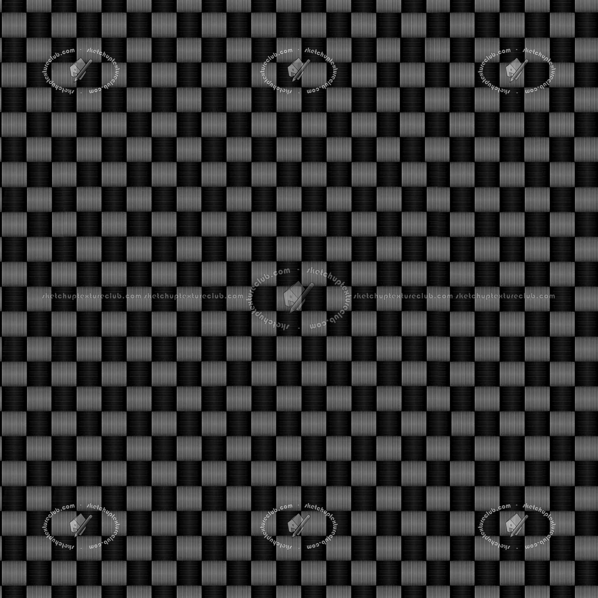 Textures - MATERIALS - FABRICS - Carbon Fiber - Carbon fiber texture seamless 21081 - Specular
