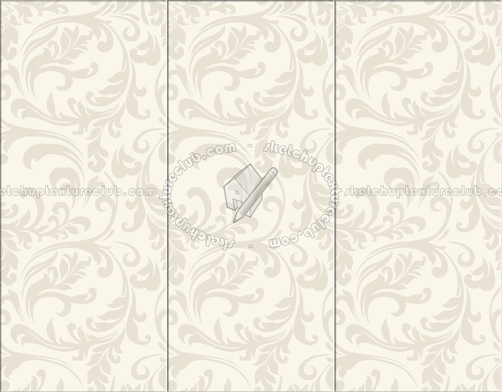 Textures - ARCHITECTURE - TILES INTERIOR - Coordinated themes - Ceramic cream beige damask coordinated colors tiles texture seamless 13895 (seamless)
