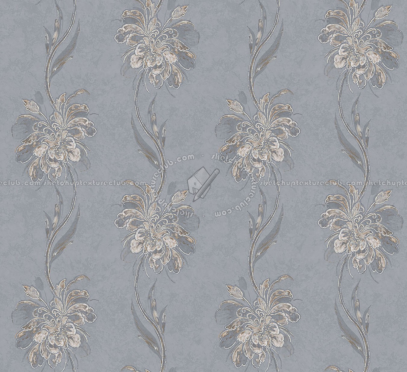 Textures   -   MATERIALS   -   WALLPAPER   -   Parato Italy   -   Anthea  - Flower wallpaper anthea by parato texture seamless 11215 (seamless)