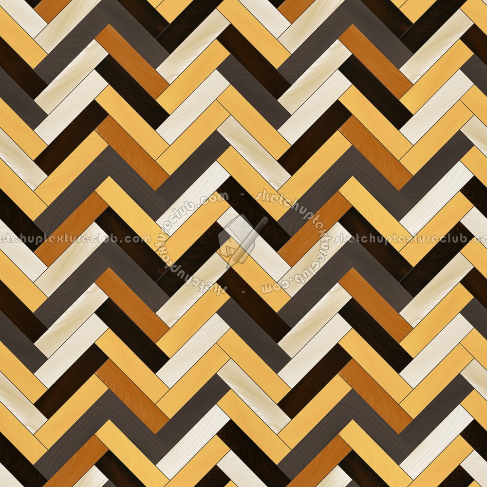 Textures   -   ARCHITECTURE   -   WOOD FLOORS   -   Herringbone  - Herringbone colored parquet texture seamless 04888 (seamless)