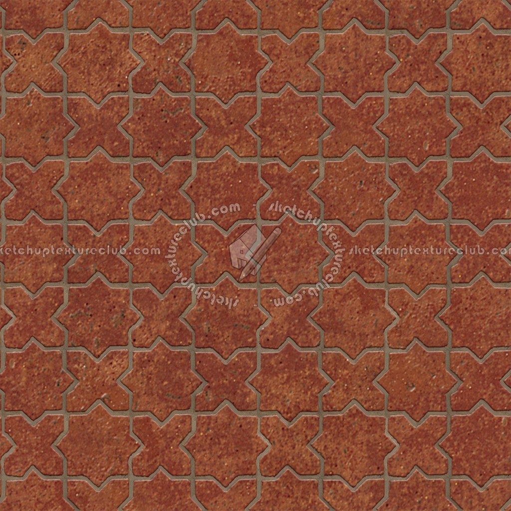 Textures   -   ARCHITECTURE   -   PAVING OUTDOOR   -   Terracotta   -   Blocks mixed  - Paving cotto mixed size texture seamless 06568 (seamless)