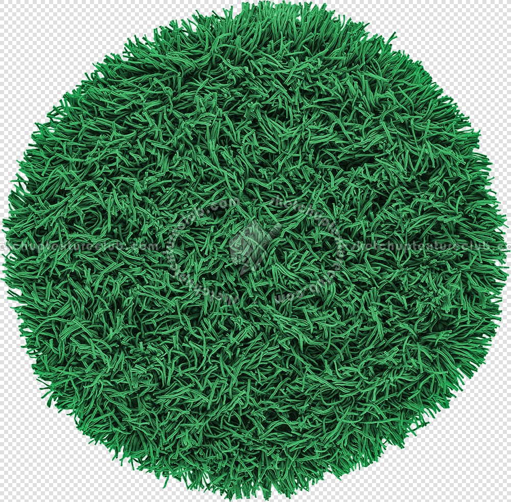 Textures   -   MATERIALS   -   RUGS   -   Round rugs  - Round long pile rug texture 19953