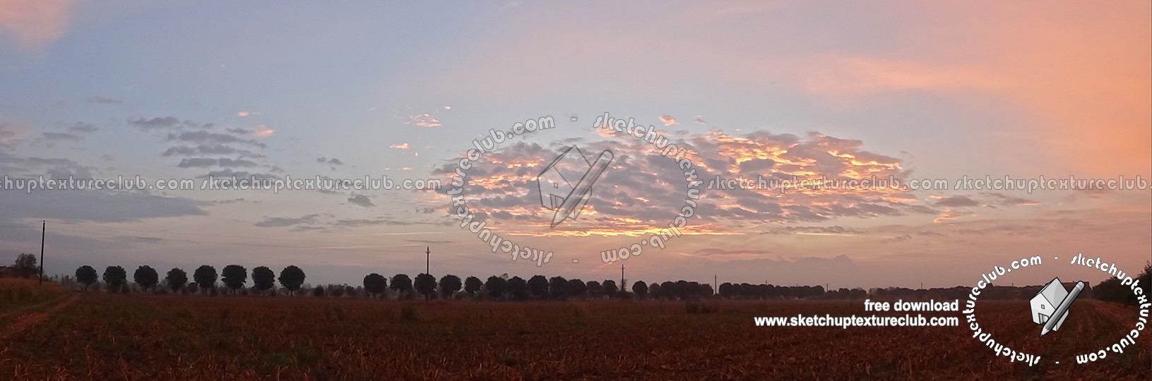 Textures   -   BACKGROUNDS & LANDSCAPES   -   SUNRISES & SUNSETS  - Sunrise background in the countryside 17693