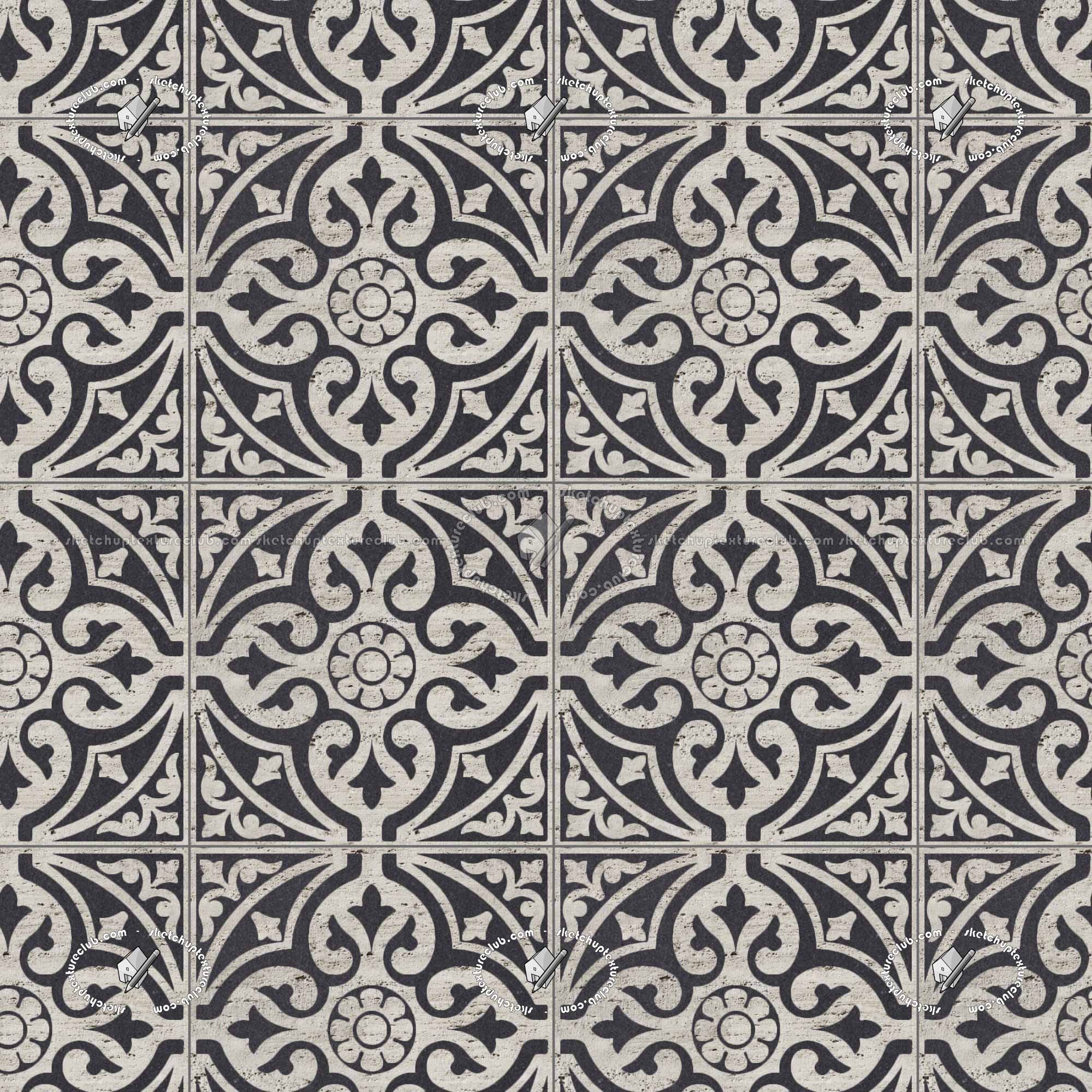 Textures   -   ARCHITECTURE   -   TILES INTERIOR   -   Marble tiles   -   Marble geometric patterns  - Travertine floor tile texture seamless 1 21119 (seamless)