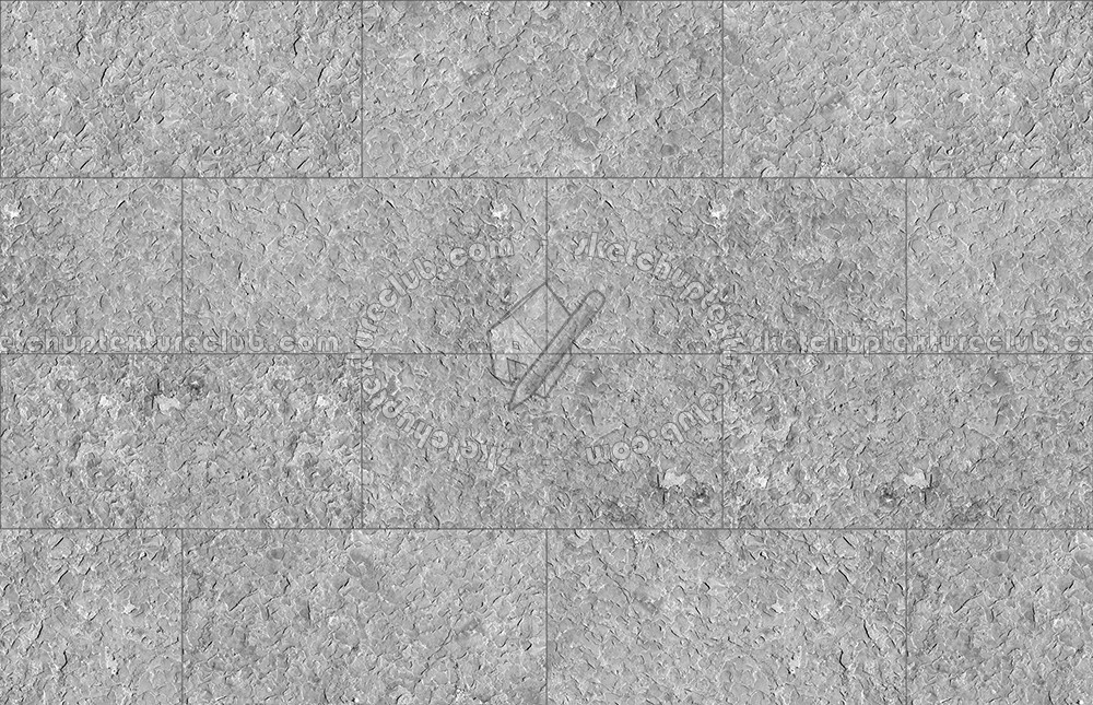 Textures   -   ARCHITECTURE   -   TILES INTERIOR   -   Marble tiles   -   Worked  - Venice blue flammed floor marble tile texture seamless 14880 - Bump