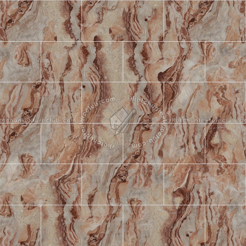 Textures - ARCHITECTURE - TILES INTERIOR - Marble tiles - Red - Arabesque red orobic marble floor tile texture seamless 14584 (seamless)